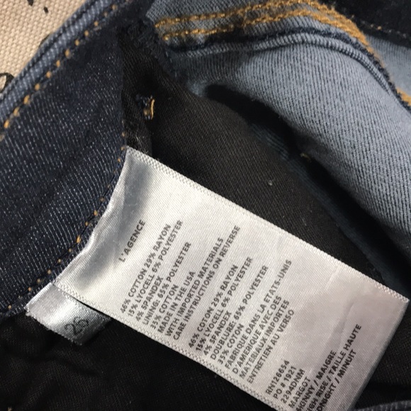 L'AGENCE Margot High-Rise Skinny Jeans - Picture 8 of 12